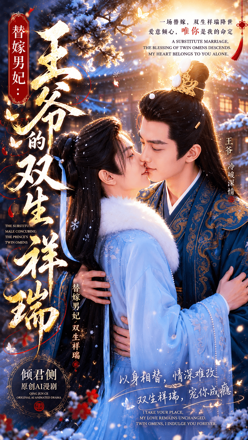 替嫁男妃：王爷的双生祥瑞
