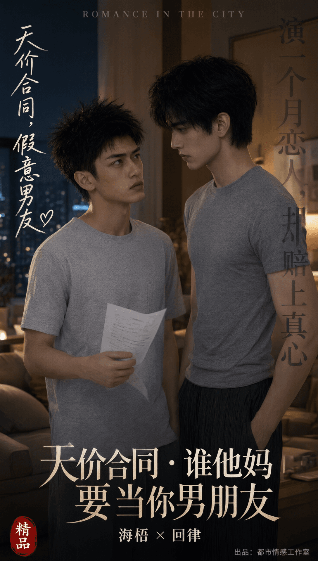 直男演爱入戏