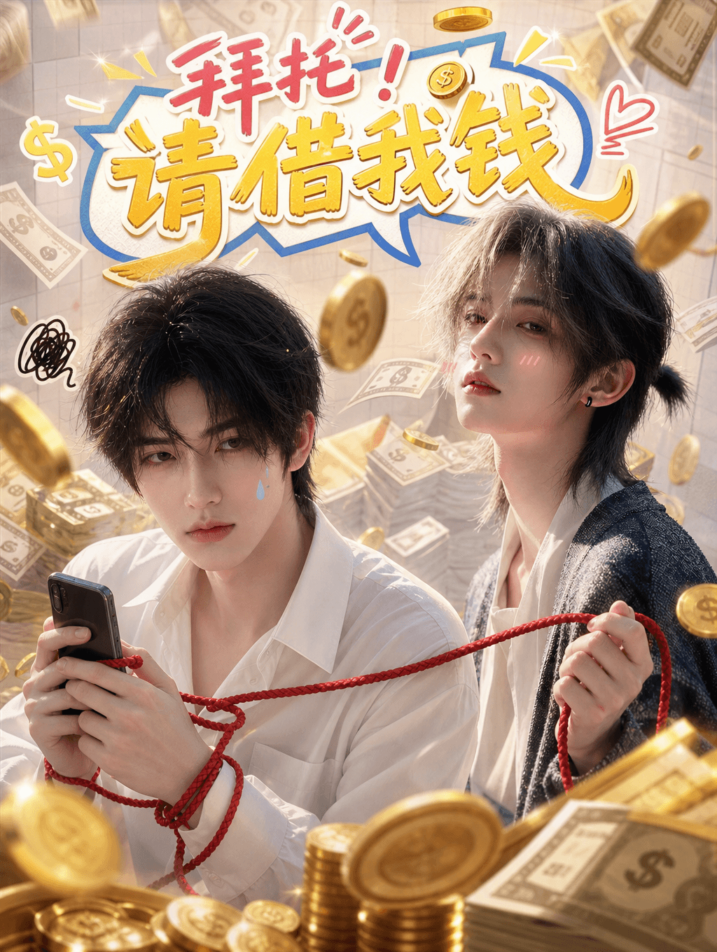 拜托！请借我钱