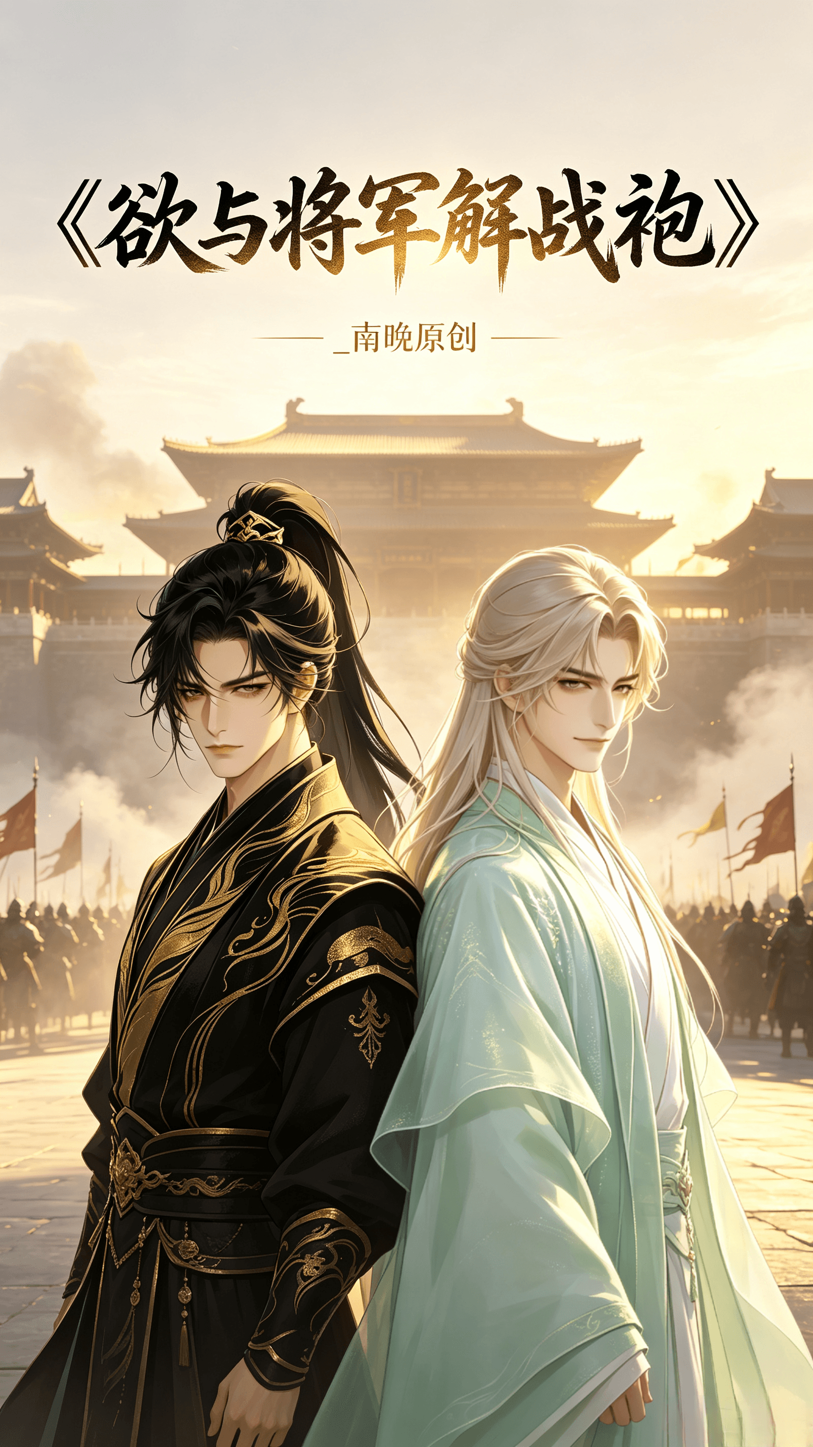 欲与将军解战袍